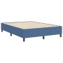 Cama Box Spring Azul 140x200 cm Tejido de Corduroy de , Camas y somieres - Ref: Foro24-3337415, Precio: 127,56 €, Descuento: %