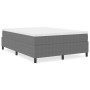 Cama Box Spring Gris Claro 160x200 cm Tela de Pana de , Camas y somieres - Ref: Foro24-3337417, Precio: 135,53 €, Descuento: %