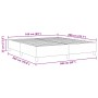 Cama Box Spring Gris Claro 160x200 cm Tela de Pana de , Camas y somieres - Ref: Foro24-3337417, Precio: 135,53 €, Descuento: %