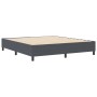 Cama Box Spring Gris Oscuro Super King de Tela de Corduroy de , Camas y somieres - Ref: Foro24-3337423, Precio: 142,27 €, Des...