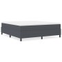 Cama Box Spring Gris Oscuro Super King de Tela de Corduroy de , Camas y somieres - Ref: Foro24-3337423, Precio: 142,27 €, Des...