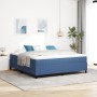 Cama Box Spring Azul Super King Tela de Pana de , Camas y somieres - Ref: Foro24-3337425, Precio: 140,03 €, Descuento: %
