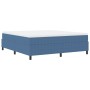 Cama Box Spring Azul Super King Tela de Pana de , Camas y somieres - Ref: Foro24-3337425, Precio: 140,03 €, Descuento: %