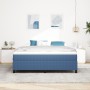 Cama Box Spring Azul Super King Tela de Pana de , Camas y somieres - Ref: Foro24-3337425, Precio: 140,03 €, Descuento: %