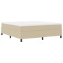 Cama Box Spring Verde Claro Gris Super King Tela de Pana de , Camas y somieres - Ref: Foro24-3337426, Precio: 142,27 €, Descu...