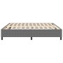 Cama Box Spring Gris Claro 200x200 cm Tela de Corduroy de , Camas y somieres - Ref: Foro24-3337427, Precio: 147,56 €, Descuen...