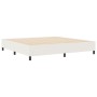 Cama de muelles Crema 200x200 cm Tela pana de , Camas y somieres - Ref: Foro24-3337429, Precio: 152,62 €, Descuento: %