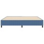 Cama Box Spring Azul 200x200 cm Tela de Corduroy de , Camas y somieres - Ref: Foro24-3337430, Precio: 145,26 €, Descuento: %