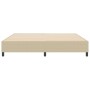 Cama Box Spring Verde Claro Gris 200x200 cm Tela de Pana de , Camas y somieres - Ref: Foro24-3337431, Precio: 145,26 €, Descu...