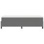 Cama Tipo Box Spring con Colchón Gris Claro 100x200 cm Tela de Corduroy de , Camas y somieres - Ref: Foro24-3337447, Precio: ...