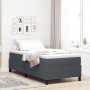Cama Base con Colchón Gris Oscuro 100 x 200 cm Tela de Corduroy de , Camas y somieres - Ref: Foro24-3337448, Precio: 277,78 €...