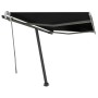 Toldo manual retráctil con LED antracita 300x250 cm de vidaXL, Toldos - Ref: Foro24-3069704, Precio: 380,97 €, Descuento: %