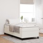 Cama Box Spring con Colchón Color Crema 100x200 cm Tela Corduroy de , Camas y somieres - Ref: Foro24-3337449, Precio: 289,34 ...