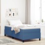 Cama con Base con Colchón Azul 100x200 cm Tela de Pana de , Camas y somieres - Ref: Foro24-3337450, Precio: 273,44 €, Descuen...