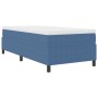 Cama con Base con Colchón Azul 100x200 cm Tela de Pana de , Camas y somieres - Ref: Foro24-3337450, Precio: 273,44 €, Descuen...