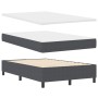 Cama con Box Spring y Colchón Gris Oscuro 120x200 cm Tela de Corduroy de , Camas y somieres - Ref: Foro24-3337458, Precio: 36...