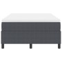 Cama con Box Spring y Colchón Gris Oscuro 120x200 cm Tela de Corduroy de , Camas y somieres - Ref: Foro24-3337458, Precio: 36...