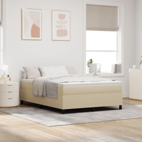 Cama con somier con colchón gris claro 140x200 cm Terciopelo de , Camas y somieres - Ref: Foro24-3337471, Precio: 404,96 €, D...