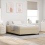 Cama con somier con colchón gris claro 140x200 cm Terciopelo de , Camas y somieres - Ref: Foro24-3337471, Precio: 404,96 €, D...