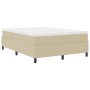 Cama con somier con colchón gris claro 140x200 cm Terciopelo de , Camas y somieres - Ref: Foro24-3337471, Precio: 404,96 €, D...
