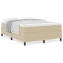 Cama con somier con colchón gris claro 140x200 cm Terciopelo de , Camas y somieres - Ref: Foro24-3337471, Precio: 404,96 €, D...