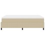 Cama con somier con colchón gris claro 140x200 cm Terciopelo de , Camas y somieres - Ref: Foro24-3337471, Precio: 404,96 €, D...