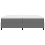 Cama con Base de Muelles de Gris 200x200 cm Tela de Sarga de , Camas y somieres - Ref: Foro24-3337482, Precio: 520,77 €, Desc...