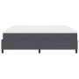 Cama con Somier y Colchón Gris Oscuro 200x200 cm Tela de Corduroy de , Camas y somieres - Ref: Foro24-3337483, Precio: 502,11...