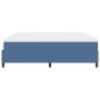 Cama con Somier de Azul 200x200 cm Tela de Pana de , Camas y somieres - Ref: Foro24-3337485, Precio: 492,17 €, Descuento: %