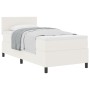 Cama con base de resortes con colchón crema 90x200 cm tela de pana de , Camas y somieres - Ref: Foro24-3337497, Precio: 319,4...