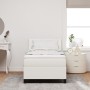 Cama con base de resortes con colchón crema 90x200 cm tela de pana de , Camas y somieres - Ref: Foro24-3337497, Precio: 319,4...