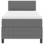 Cama con Base con Colchón Gris Claro 90x200 cm Tela de Pana de , Camas y somieres - Ref: Foro24-3337495, Precio: 312,49 €, De...