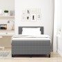Cama con Box Spring con Colchón Gris Claro 120x200 cm Tela de Pana de , Camas y somieres - Ref: Foro24-3337507, Precio: 371,8...