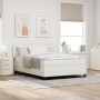 Cama con Box Spring y Colchón Crema 140x200 cm Tela de Corduroy de , Camas y somieres - Ref: Foro24-3337517, Precio: 472,23 €...