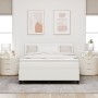 Cama con Box Spring y Colchón Crema 140x200 cm Tela de Corduroy de , Camas y somieres - Ref: Foro24-3337517, Precio: 472,23 €...