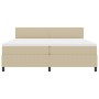 Cama con Base con Colchón Verde Claro Gris 200x200 cm Tela de Terciopelo de , Camas y somieres - Ref: Foro24-3337530, Precio:...