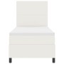 Cama Box Spring con Colchón Crema 100x200 cm Tela de Pana de , Camas y somieres - Ref: Foro24-3337545, Precio: 346,33 €, Desc...