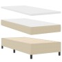 Cama con Box Spring con Colchón Verde Claro Gris 100x200 cm Tela de Pana de , Camas y somieres - Ref: Foro24-3337546, Precio:...