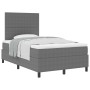 Cama con Somier con Colchón Gris Claro 120x200 cm Tela de Corduroy de , Camas y somieres - Ref: Foro24-3337551, Precio: 432,3...