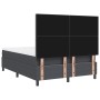 Cama con Somier y Colchón Gris Oscuro 140x200 cm Tela de Terciopelo de , Camas y somieres - Ref: Foro24-3337560, Precio: 491,...
