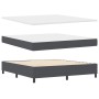 Cama con Box Spring con Colchón Gris Oscuro Super King Tela de Pana de , Camas y somieres - Ref: Foro24-3337568, Precio: 601,...