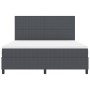 Cama con Box Spring con Colchón Gris Oscuro Super King Tela de Pana de , Camas y somieres - Ref: Foro24-3337568, Precio: 601,...