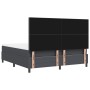 Cama con Box Spring con Colchón Gris Oscuro Super King Tela de Pana de , Camas y somieres - Ref: Foro24-3337568, Precio: 601,...