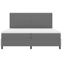 Cama con Somier con Colchón Gris Claro 200x200 cm Tela de Pana de , Camas y somieres - Ref: Foro24-3337571, Precio: 662,00 €,...