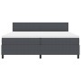 Cama con Box Spring con Colchón Gris Oscuro Tejido de corduroy de , Camas y somieres - Ref: Foro24-3337616, Precio: 578,99 €,...