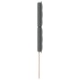 Cabecero Diseño Lineal Gris Oscuro 100 cm Tela de , Cabeceros y pies de cama - Ref: Foro24-3337678, Precio: 84,74 €, Descuent...