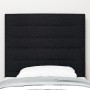 Cabecero Diseño Lineas Negro 100 cm Tela de , Cabeceros y pies de cama - Ref: Foro24-3337679, Precio: 84,74 €, Descuento: %