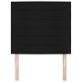 Cabecero Diseño Lineas Negro 100 cm Tela de , Cabeceros y pies de cama - Ref: Foro24-3337679, Precio: 84,74 €, Descuento: %
