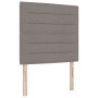 Cabecero Diseño Lines Taupe 100 cm Tela de , Cabeceros y pies de cama - Ref: Foro24-3337681, Precio: 70,23 €, Descuento: %