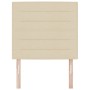 Cabecero Diseño de líneas Crema 100 cm Tela de , Cabeceros y pies de cama - Ref: Foro24-3337682, Precio: 84,74 €, Descuento: %